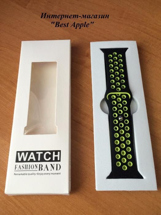 Спортивный Ремешок Nike Sport Band для Apple Watch, 1:1 Original