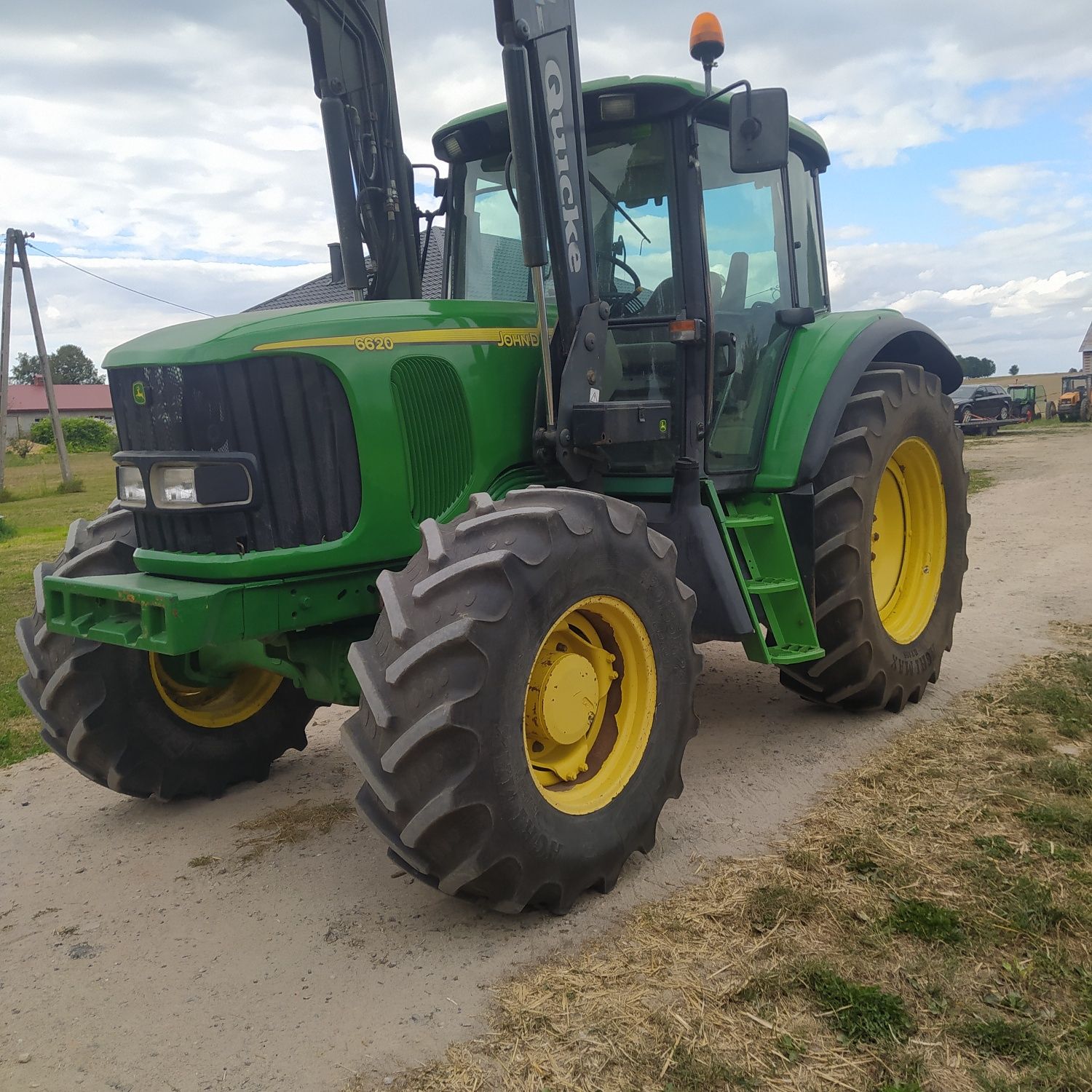 John Deere 6620  2004r zwykła pompa