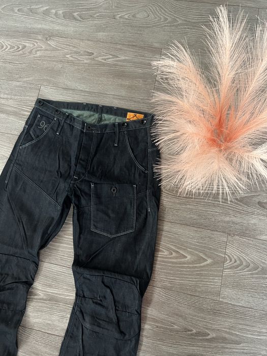 Spodnie Dżinsy G-Star Raw 96 Kni Logo Affliction West Side  GGl