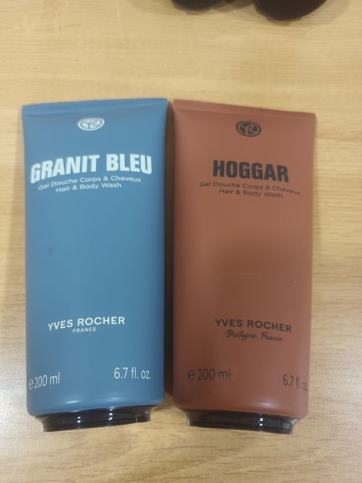 Gel duche cabelo e corpo homem yves rocher