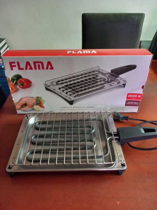 2 Grelhadores eléctricos, AEG e FLAMA