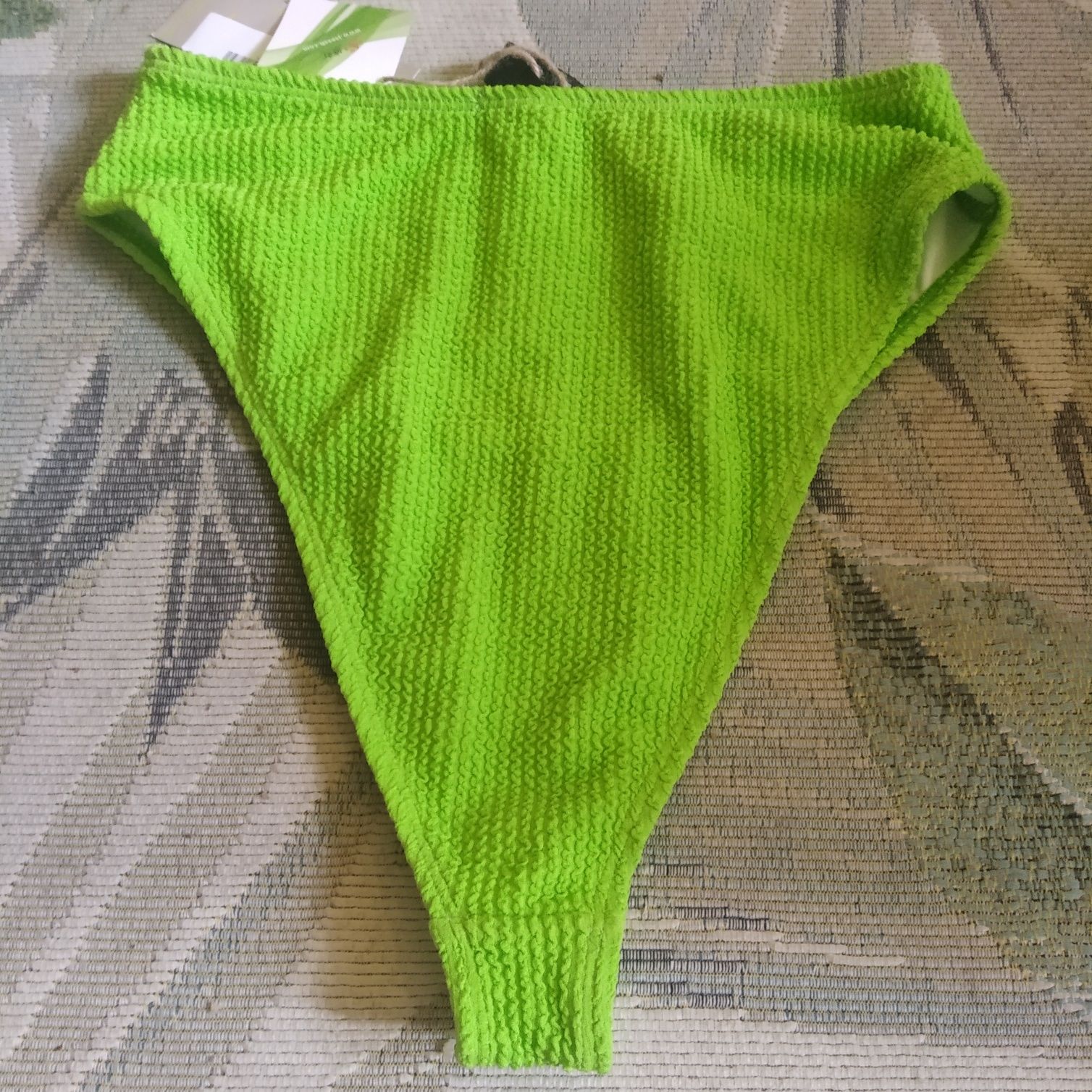 Bikini majtki kąpielowe damskie rozmiar M wysoki stan
