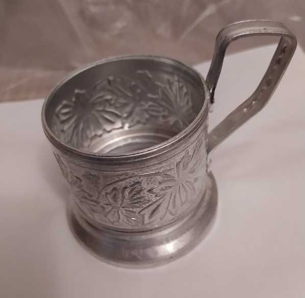 Подстаканник алюминиевый СССР