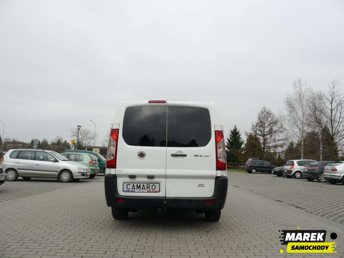 Fiat Scudo 2.0 JTD DUBEL KABINA, 5 Osób,Klimatyzacja,Hak,el. szyby