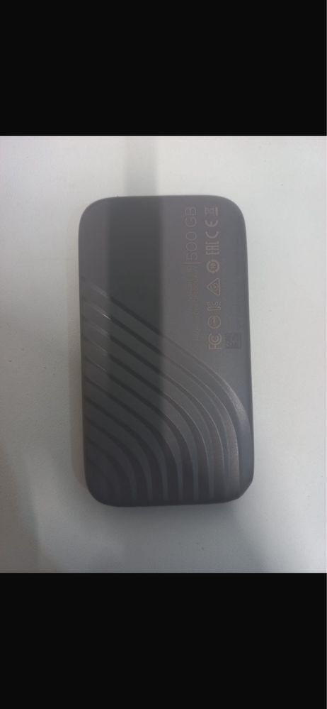 USB SSD накопичувач WD My Passport SSD 500GB USB3.2 Space Gray