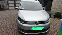 Samochód volkswagen Touran wersja cup 2.0 TDI 150 ps manual