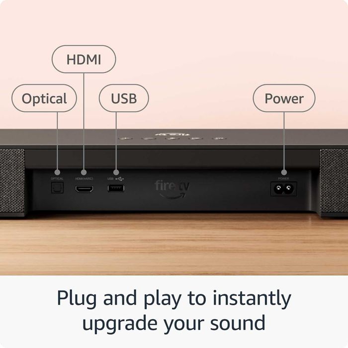 Саундбар Amazon Fire TV Soundbar Plus