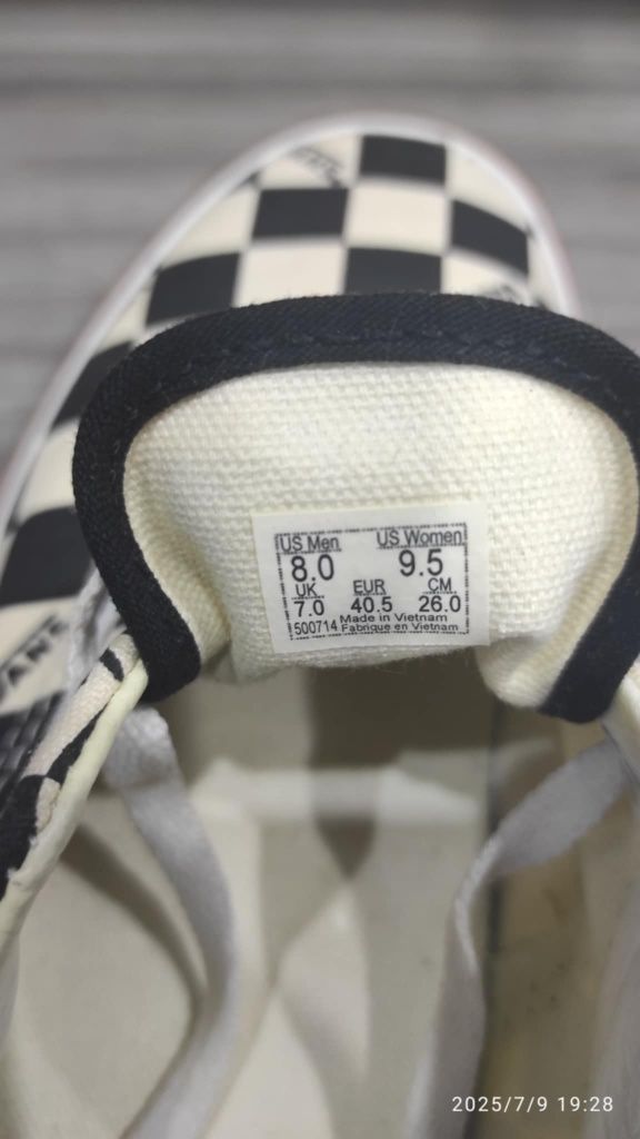 Buty Vans Era Stacked checkerboard