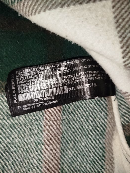 Camisa xadres homem Pull & Bear