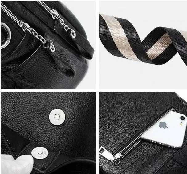 Женская кожаная сумка рюкзак натуральна шкіра шкіряна сумка для дівчат