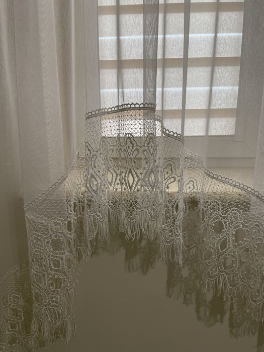 Firanka biała gipiura dlugość 250