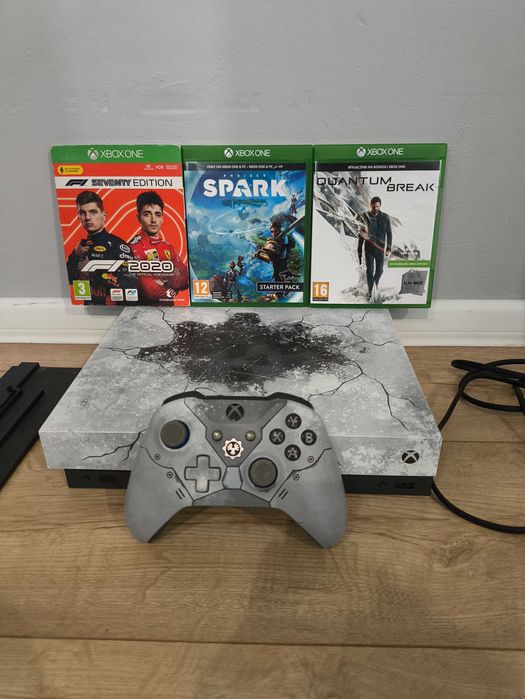 Xbox One X 1Tb 4K HDR + Pad Jak Nowa Gears 5 Limited Edition Konsola