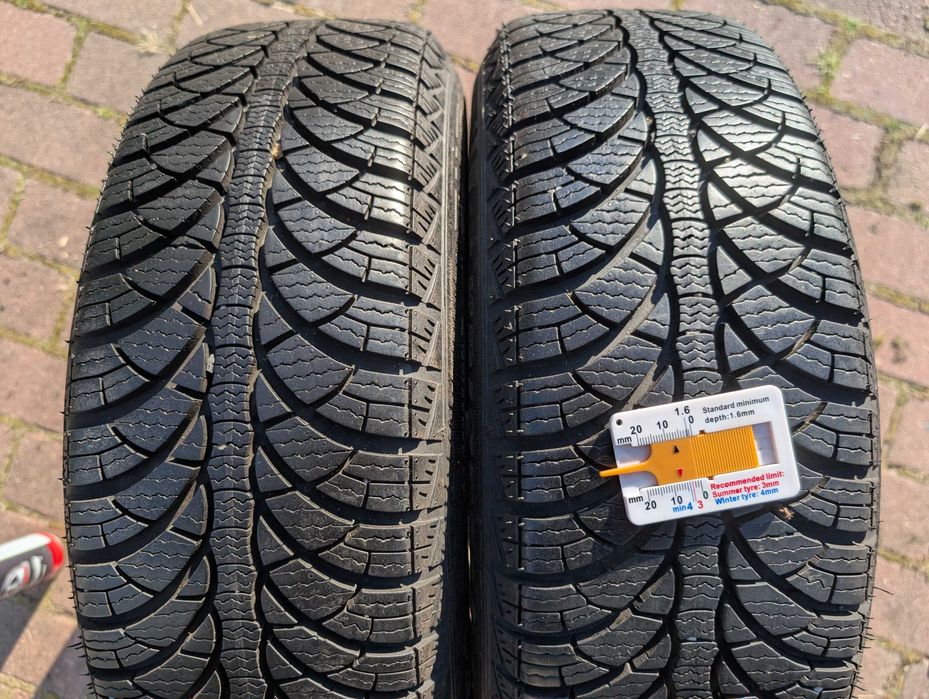 4x koła zima FORD Fiesta MK7 5,5 4x108 et 37.5 175/65 r14 7mm dot2024!