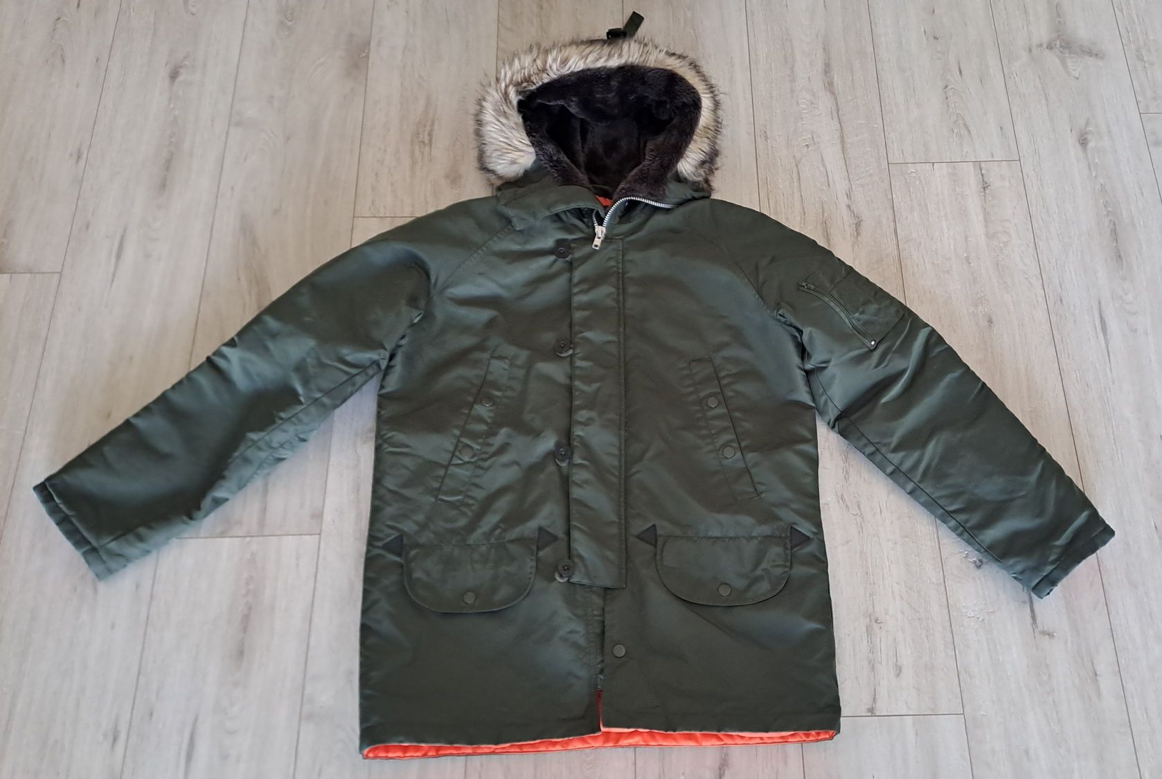 Kurtka wojskowa N3B jak Alpha industries  Pop England. Military.