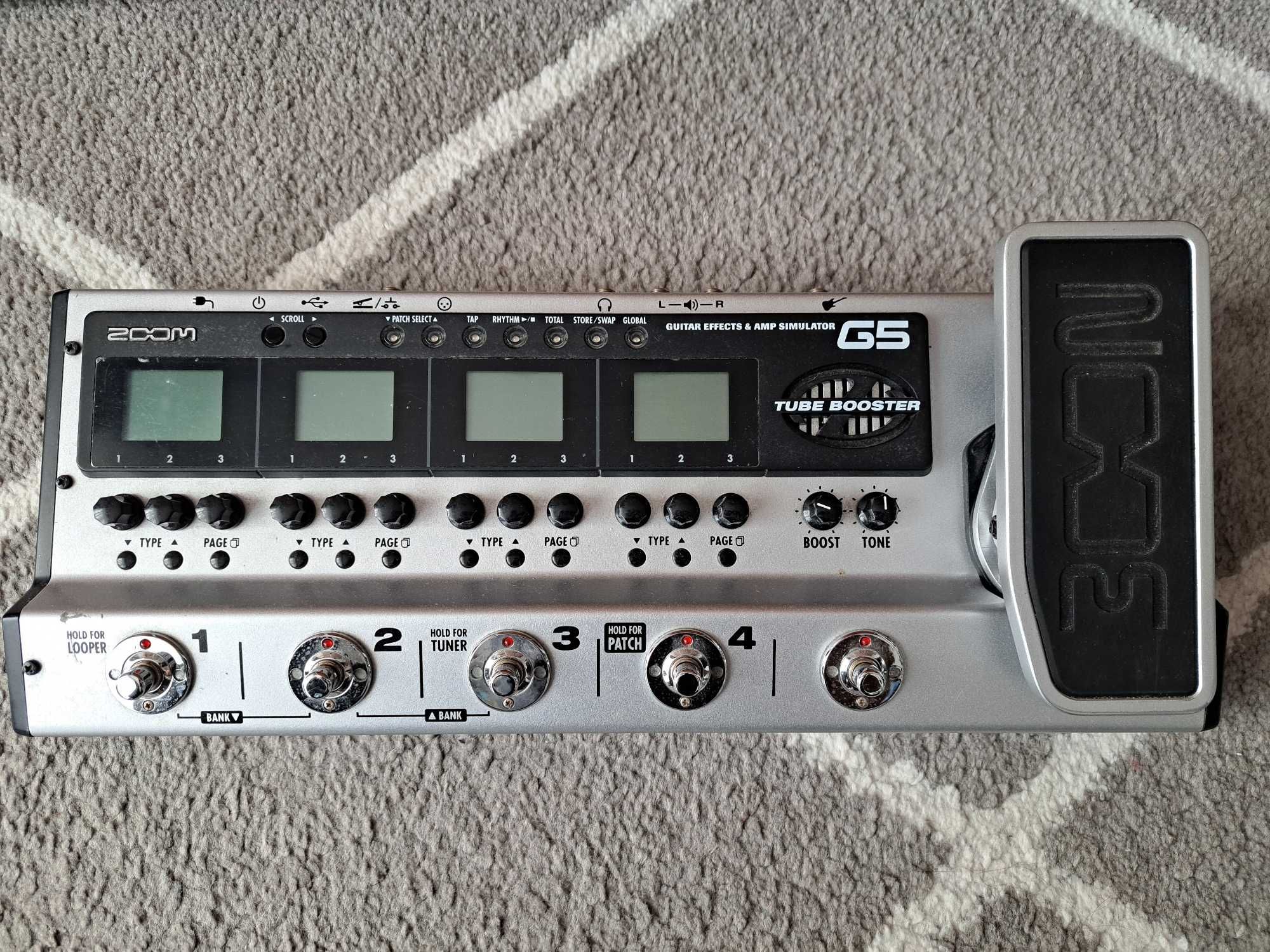 Multiefekt Gitarowy ZOOM G5 z symulatorem wzmacniaczy