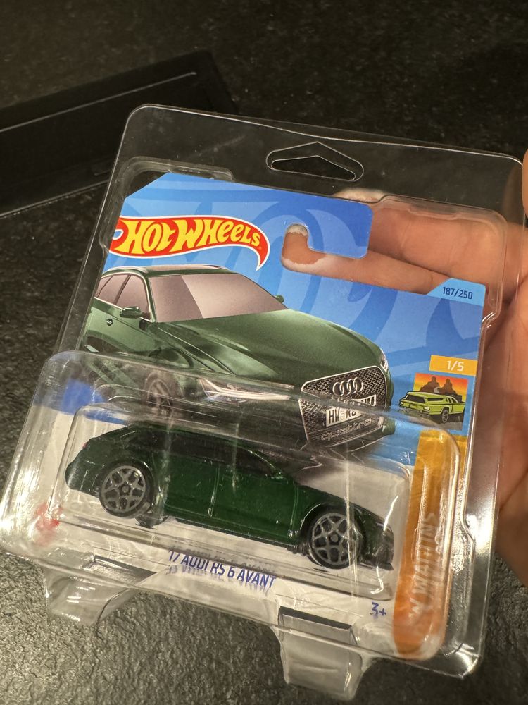 Hot Wheels '17 Audi RS6 Avant C7 Matchbox A6 S6 RS 6 racing green TOP