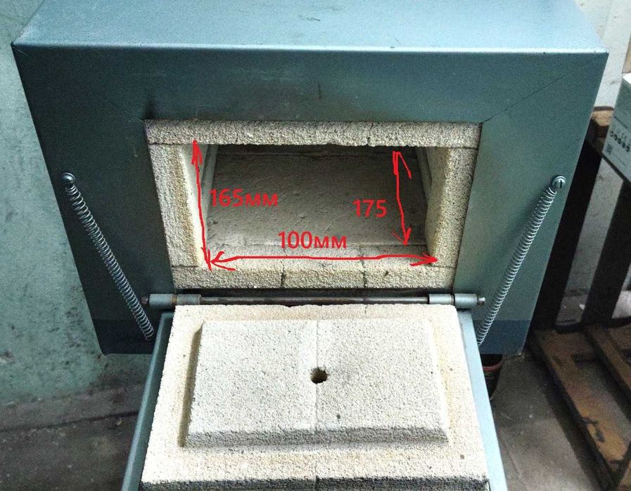 Електро піч печь муфельна ШВг165х100х175 до 1200С Mod 51\S Konrad ФРН