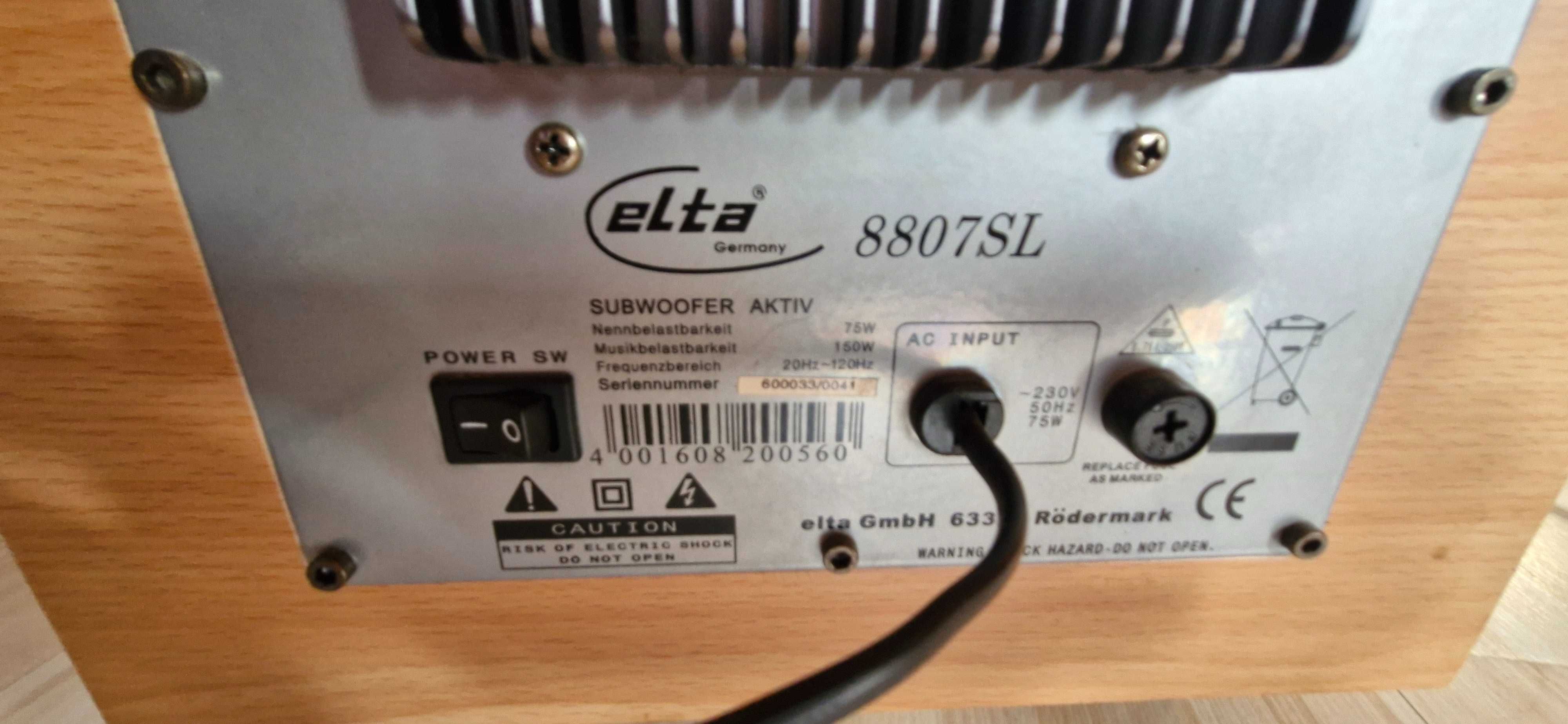 Zestaw Audio - Wzmacniacz + głośniki 5.1 + subwoofer