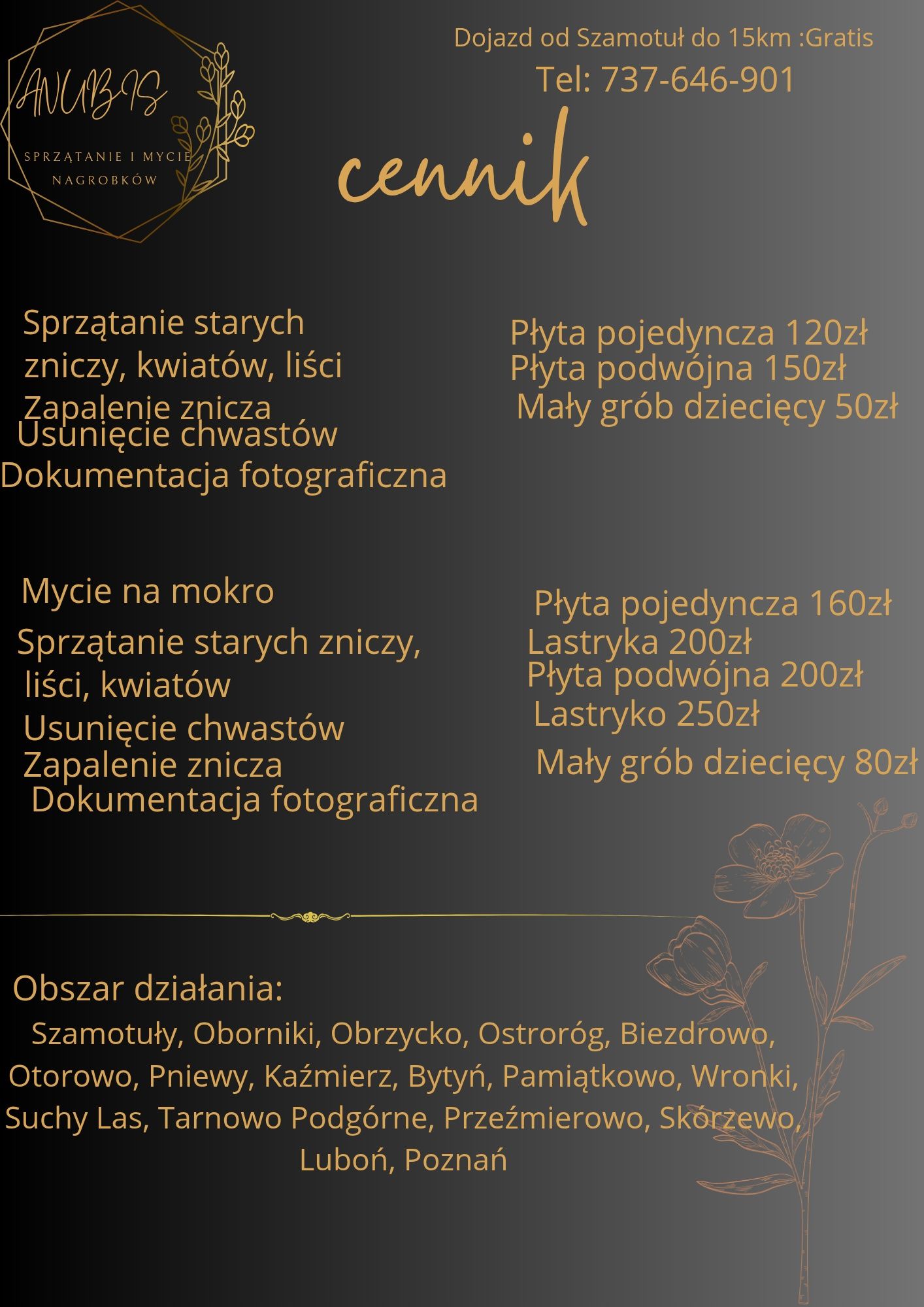 Sprzątanie nagrobków