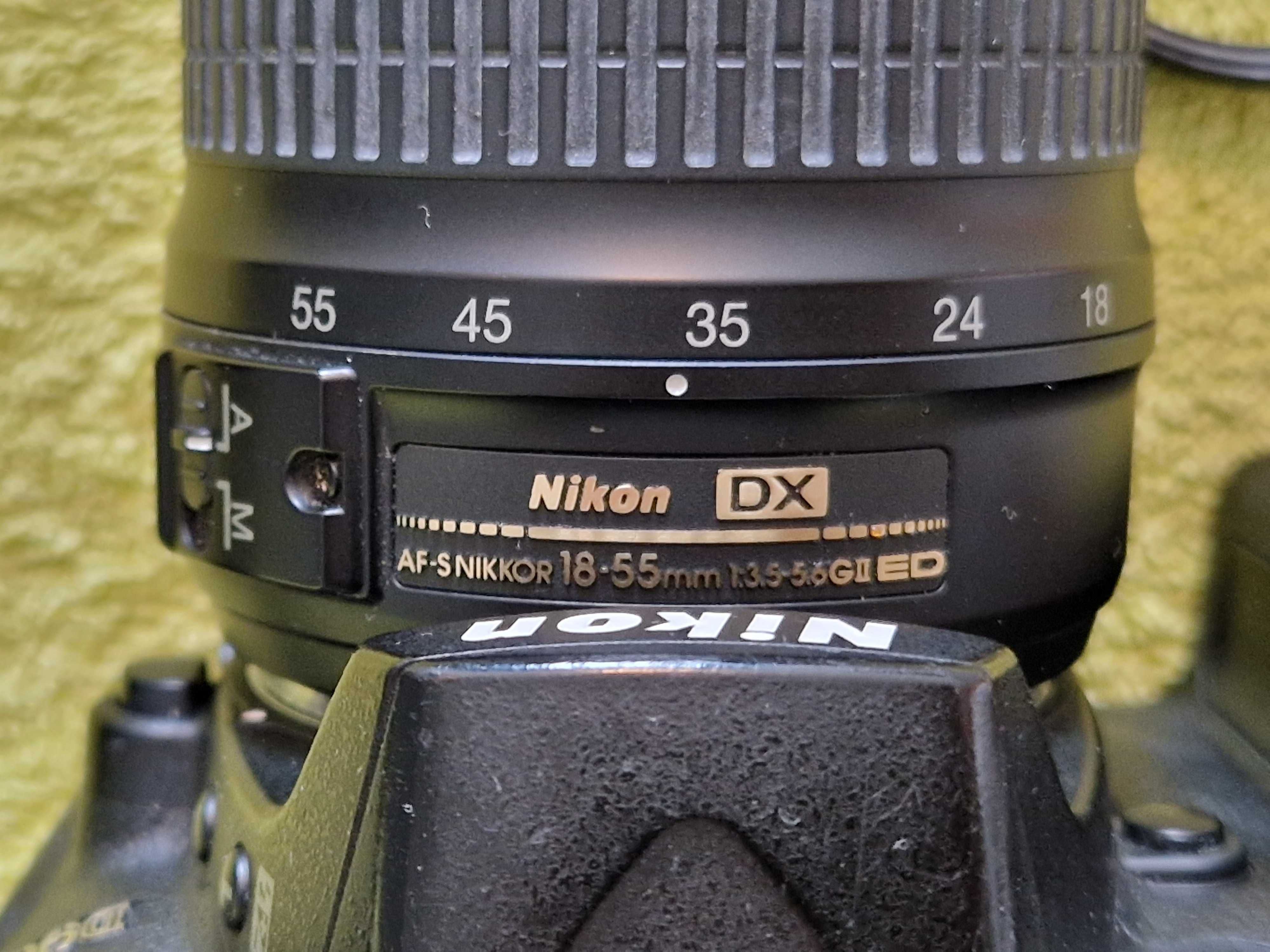 Nikon D 90 + obiektyw Nikkor 18-55 + torba