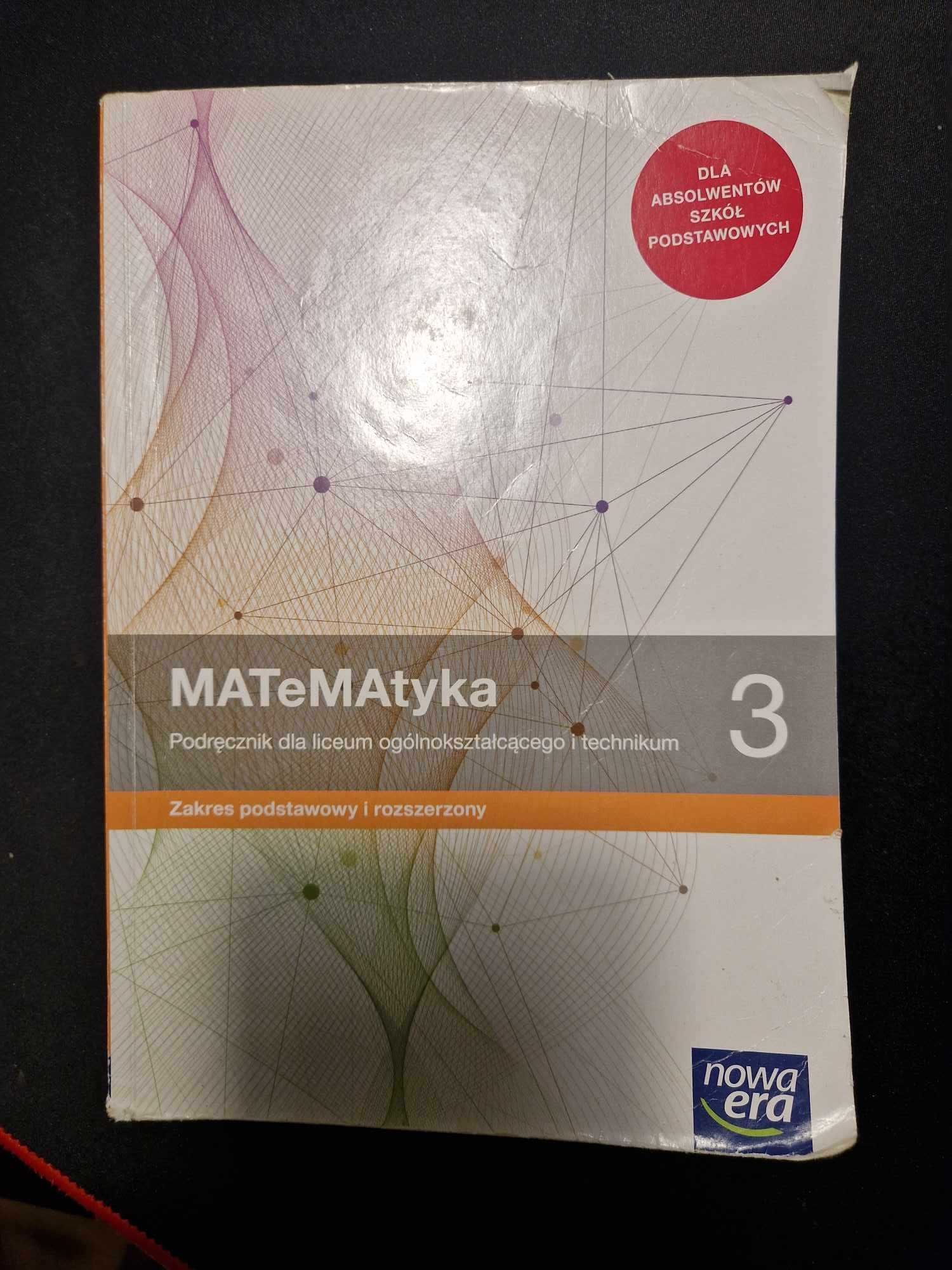 MATeMAtyka 3 Nowa Era. Zakres podstawowy i rozszerzony
Tylko przedmiot