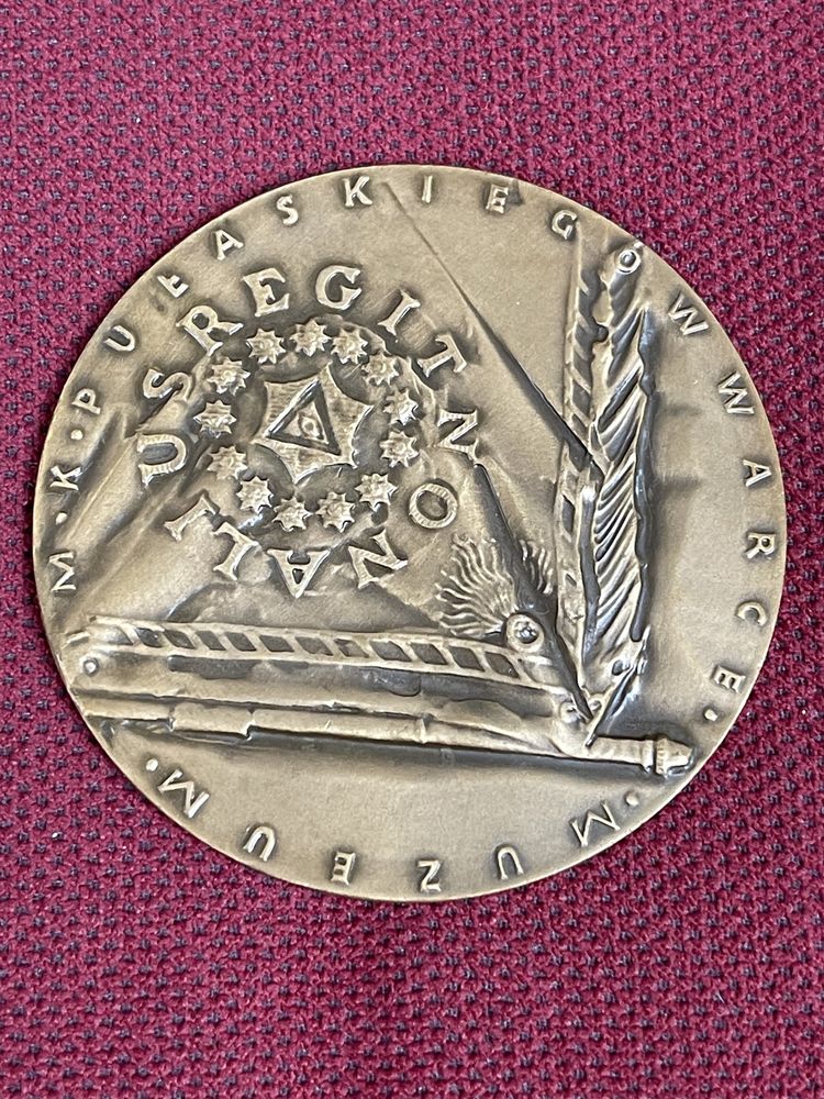 Medal Kazimierz Pułaski Muzeum w Warce