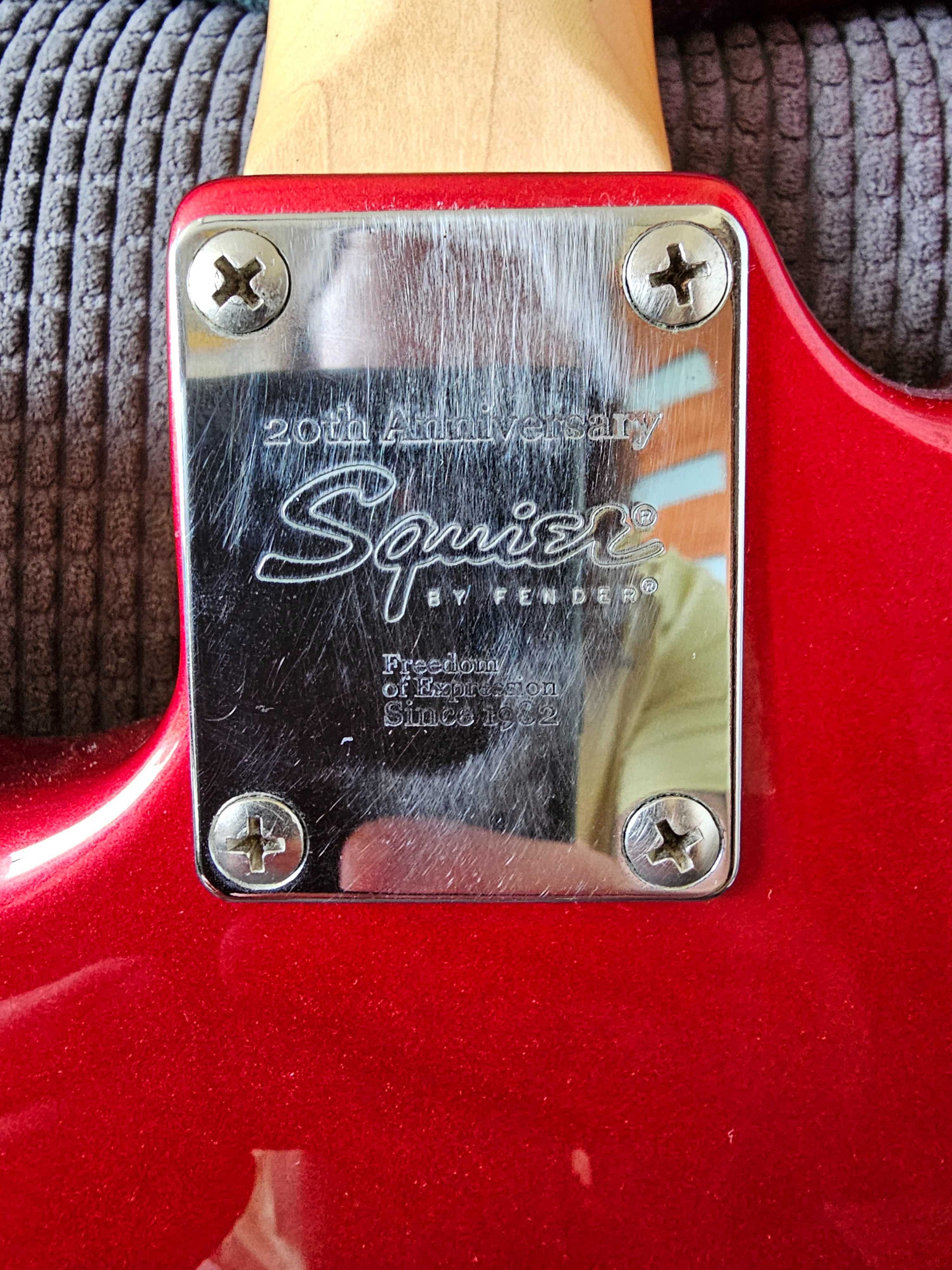 Fender Squier Stratocaster Strat 20th Anniversary 2002 CY hot rails CV