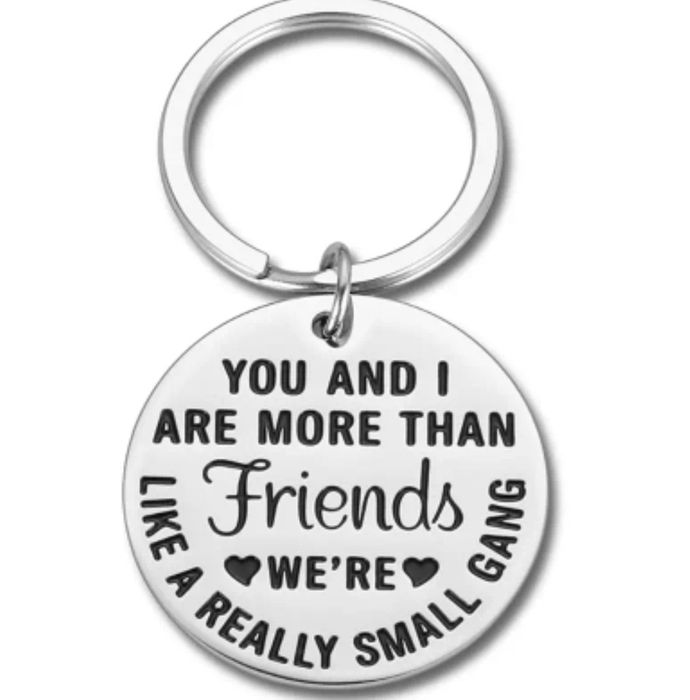 Brelok do kluczy breloczek z napisem friend prezent dla przyjaciela