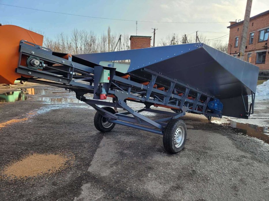 Мобільна завальна яма, конвейер, разгрузчик, транспортер, перегрузчик