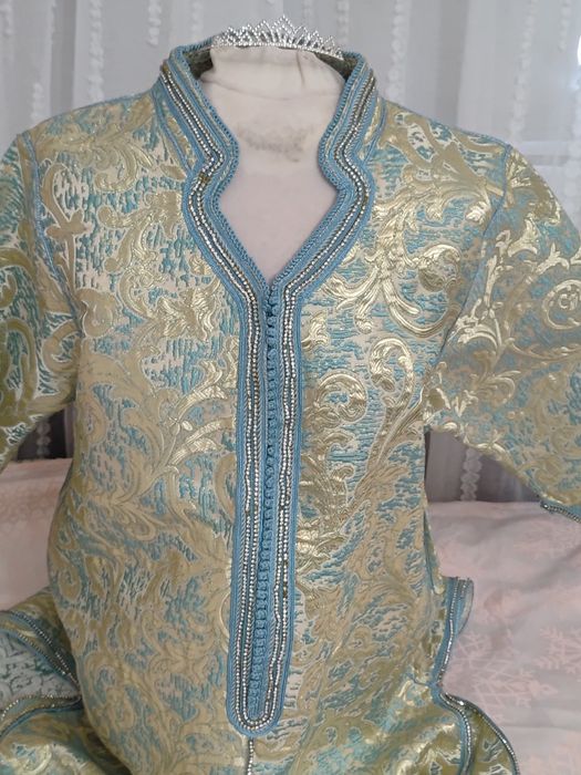 Piękny strój przebranie król królowa cesarz cesarzowa rozmiar L