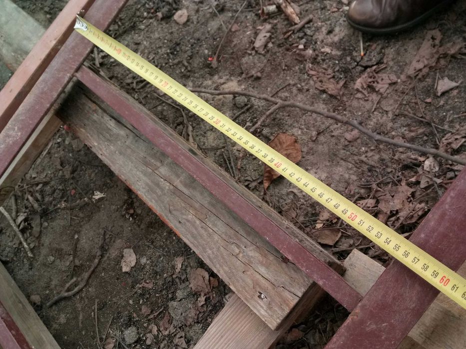 Драбина металева Лестница на чердак металлическая 2 штуки 2.6м х 0.6м