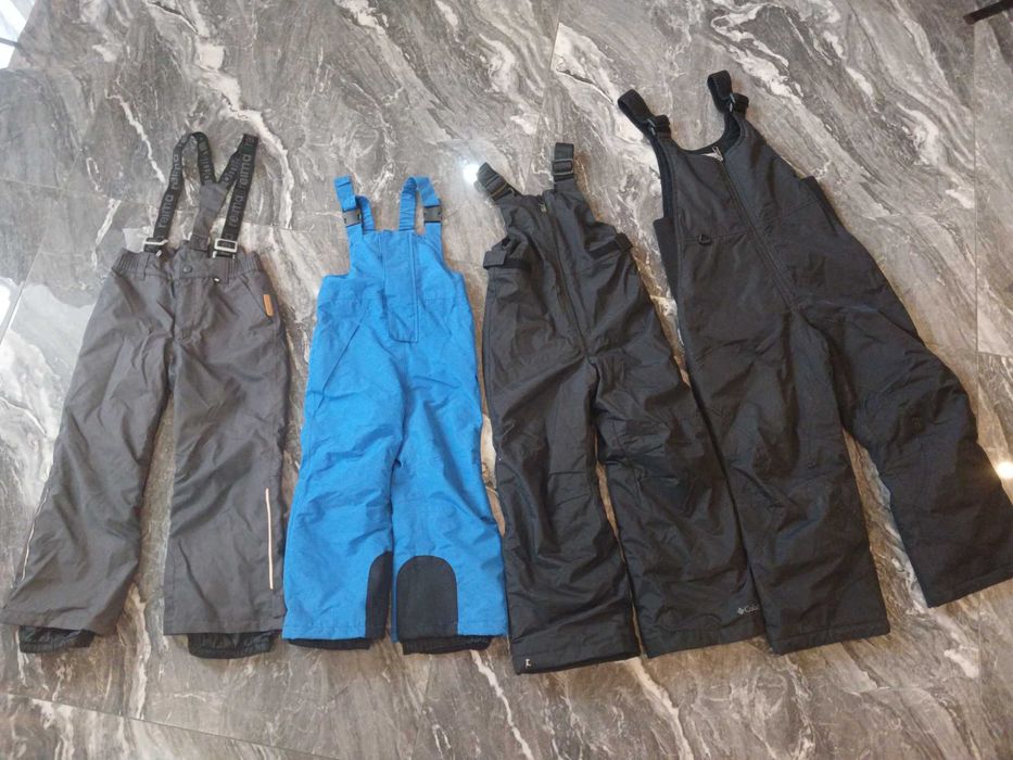 Зимові штани на шлейках - комбінізон