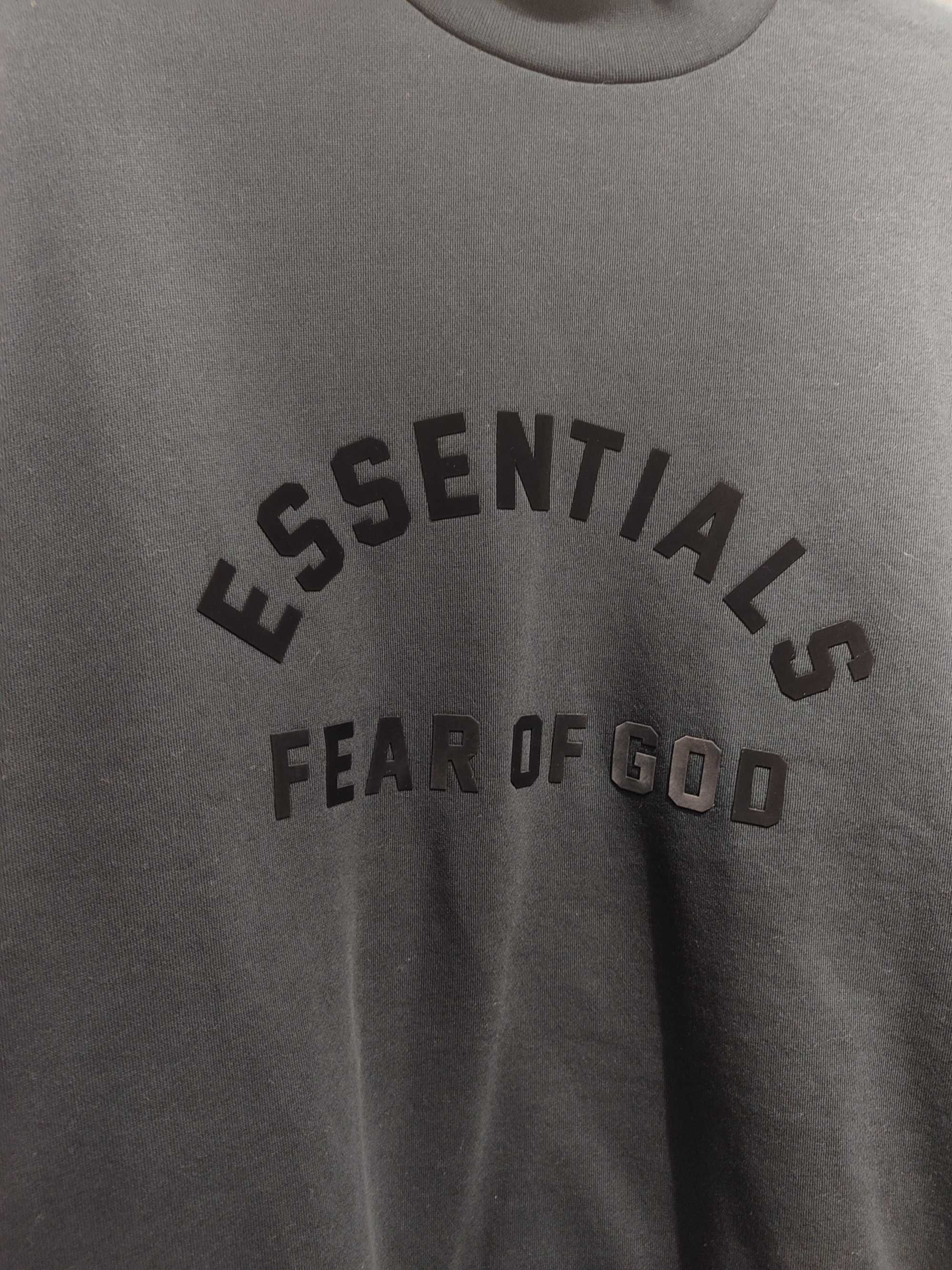 Світшот FEAR OF GOD Essentials Core Crewneck Sweatshirt Black