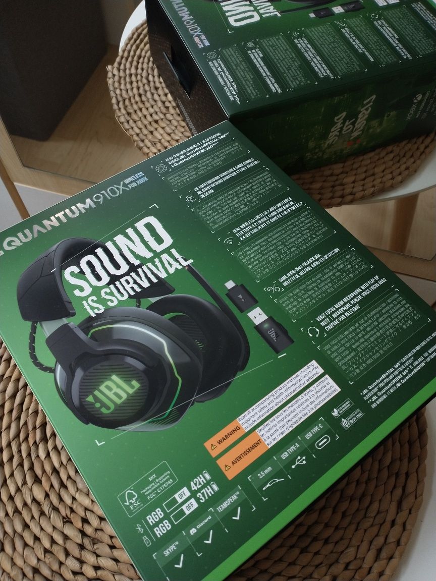 NOWE Gwarancja Słuchawki Bezprzewodowe JBL Bluetooth Quantum 910X hit!
