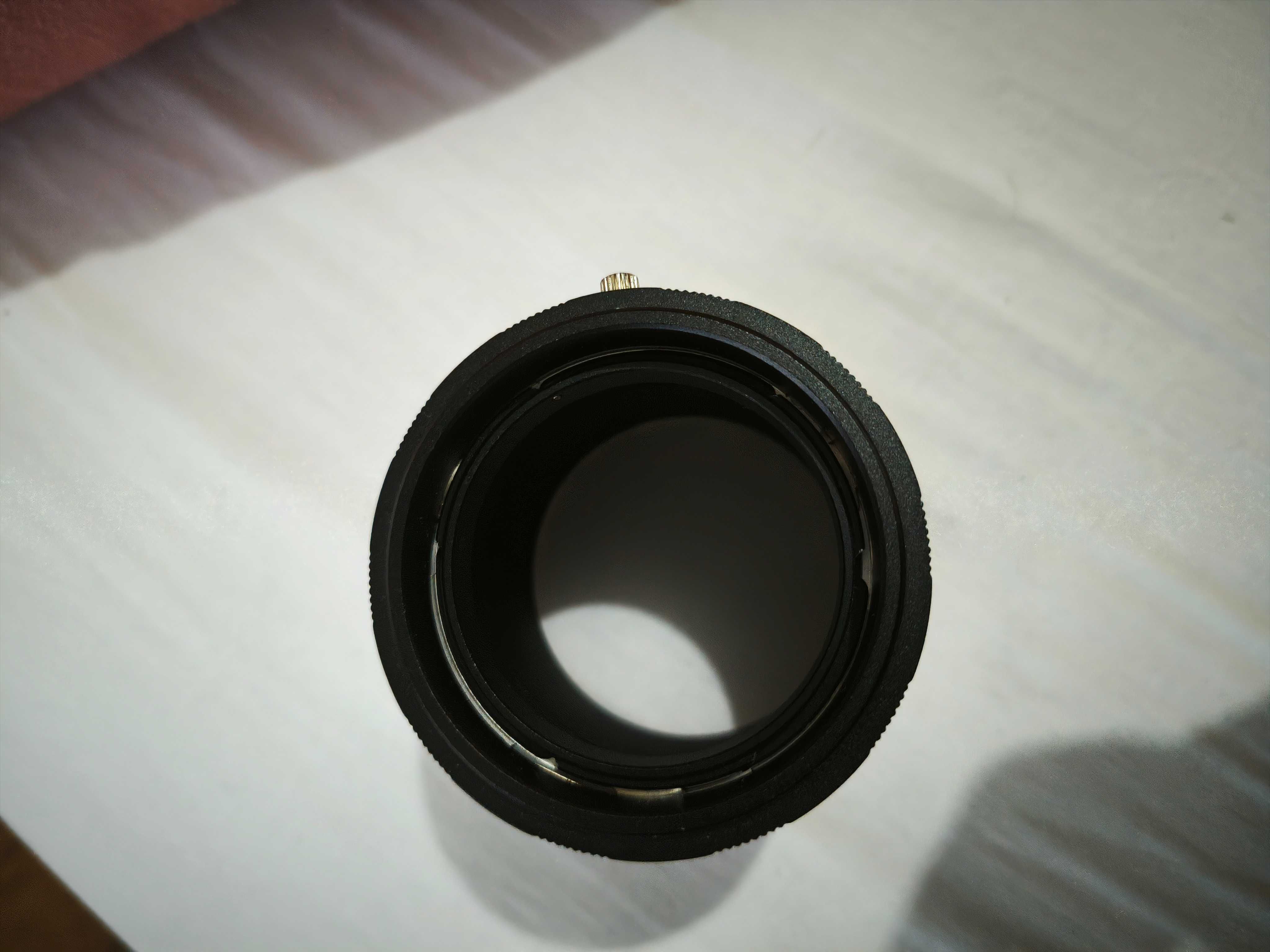 Tubo extensor para lentes fotográficas