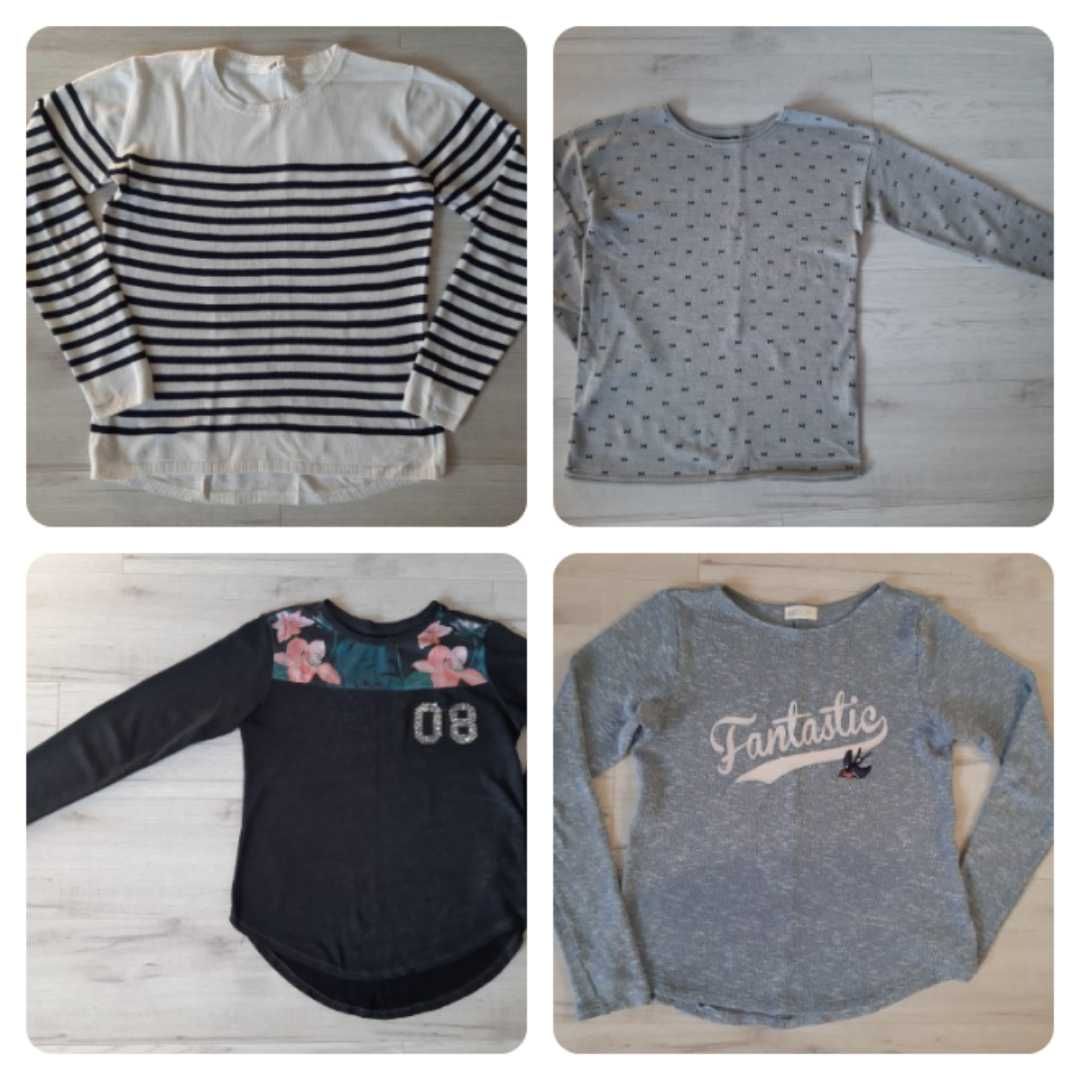 Bluzki, bluzy, sweterki młodzieżowe - Rozm.158/164/170 cm i Rozm. S-M