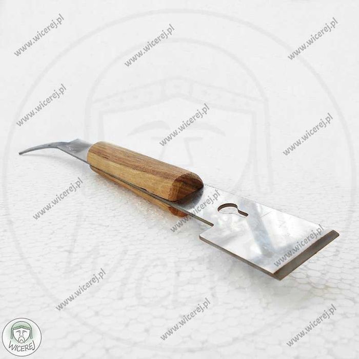 Dłuto Pasieczne Nierdzewne Proste Typ Amerykański z Kozią Nóżką