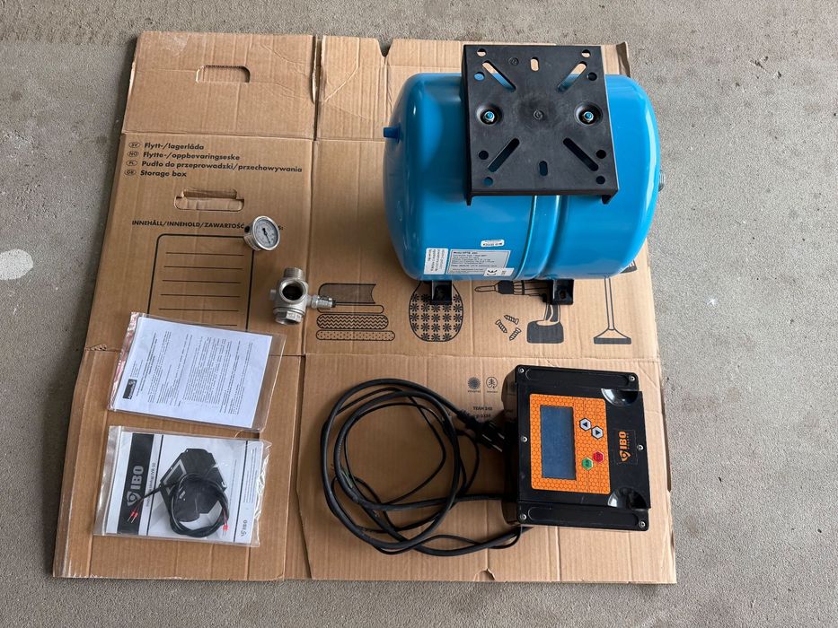 Falownik IBO IVR-10 037-1.1 KW zbiornik ciśnieniowy 24 l