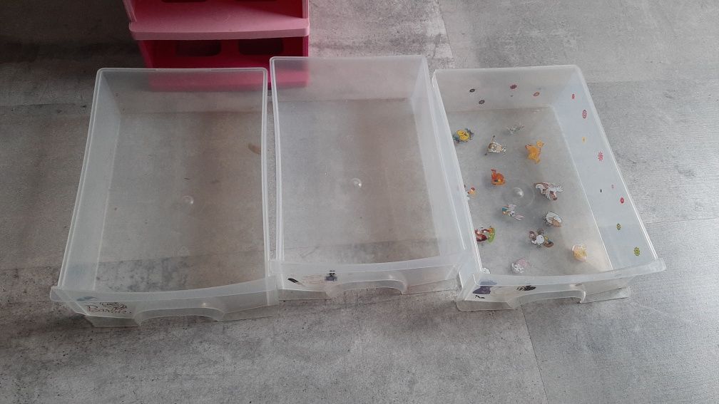 Organizer Barbie szuflady box pudelko