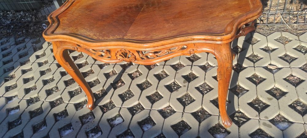 Antyczny stolik kawowy Ludwik Rokoko
