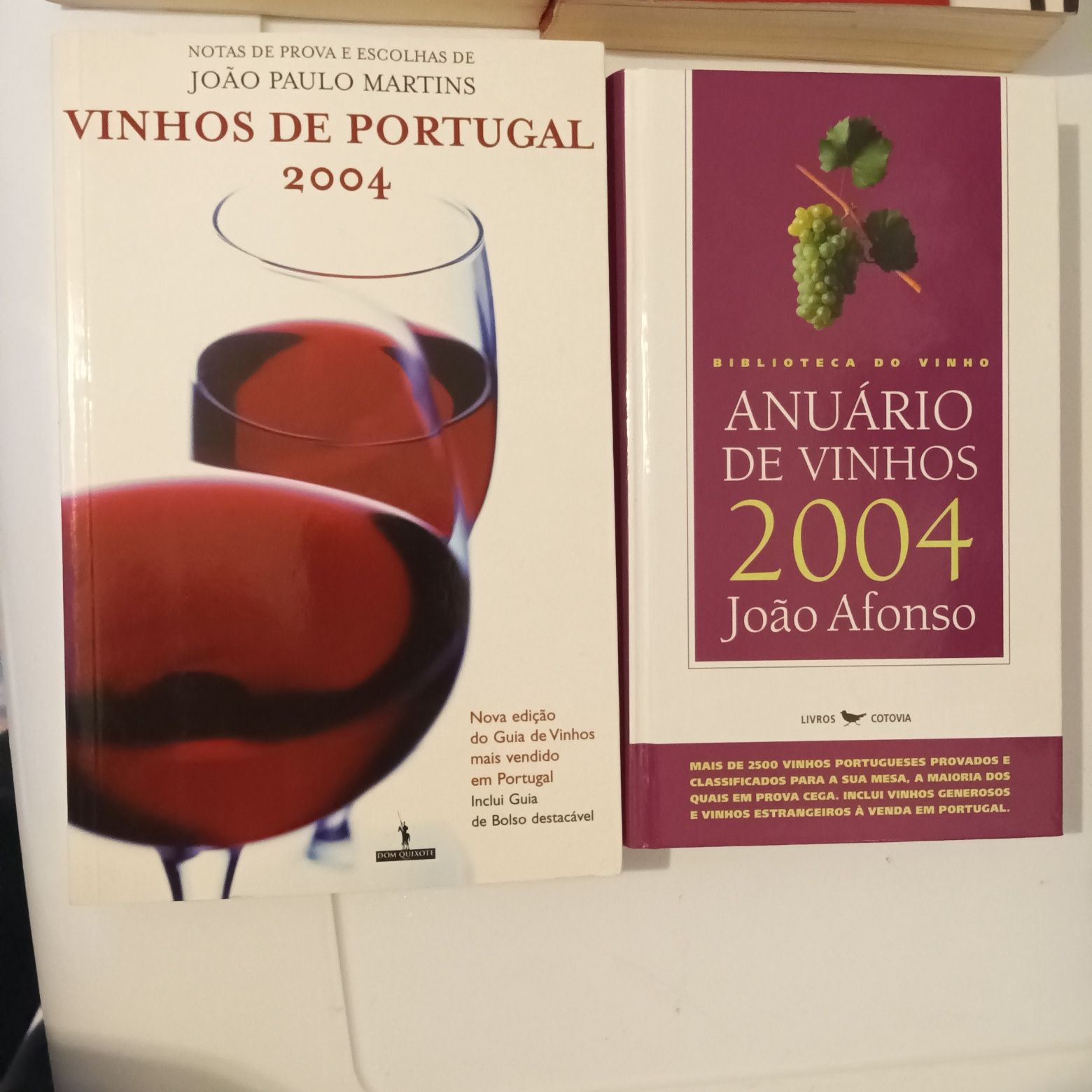 Livros sobre vinho