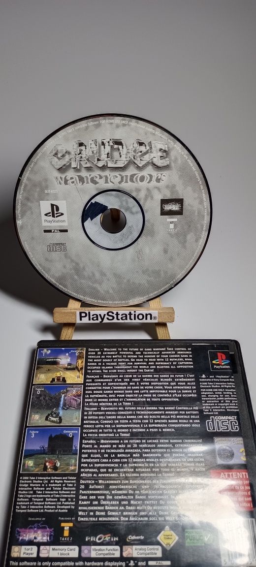 Grudge Warriors Ps1 Psx PsOne PlayStation 1