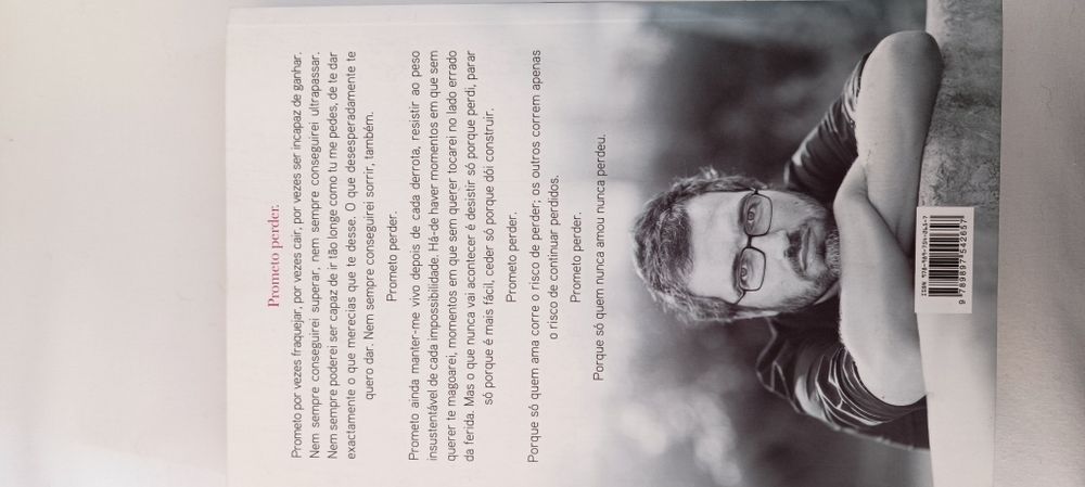 Livro "prometo perder" de Pedro Chagas Freitas