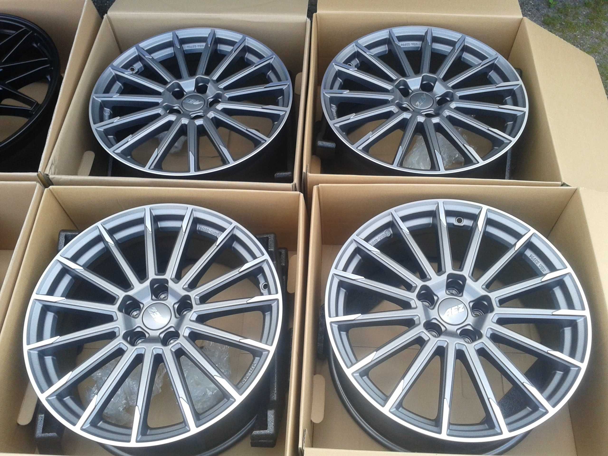 nowe r19 felgi aez honda accord crv tesla 5x114,3 mielec toyota lexus