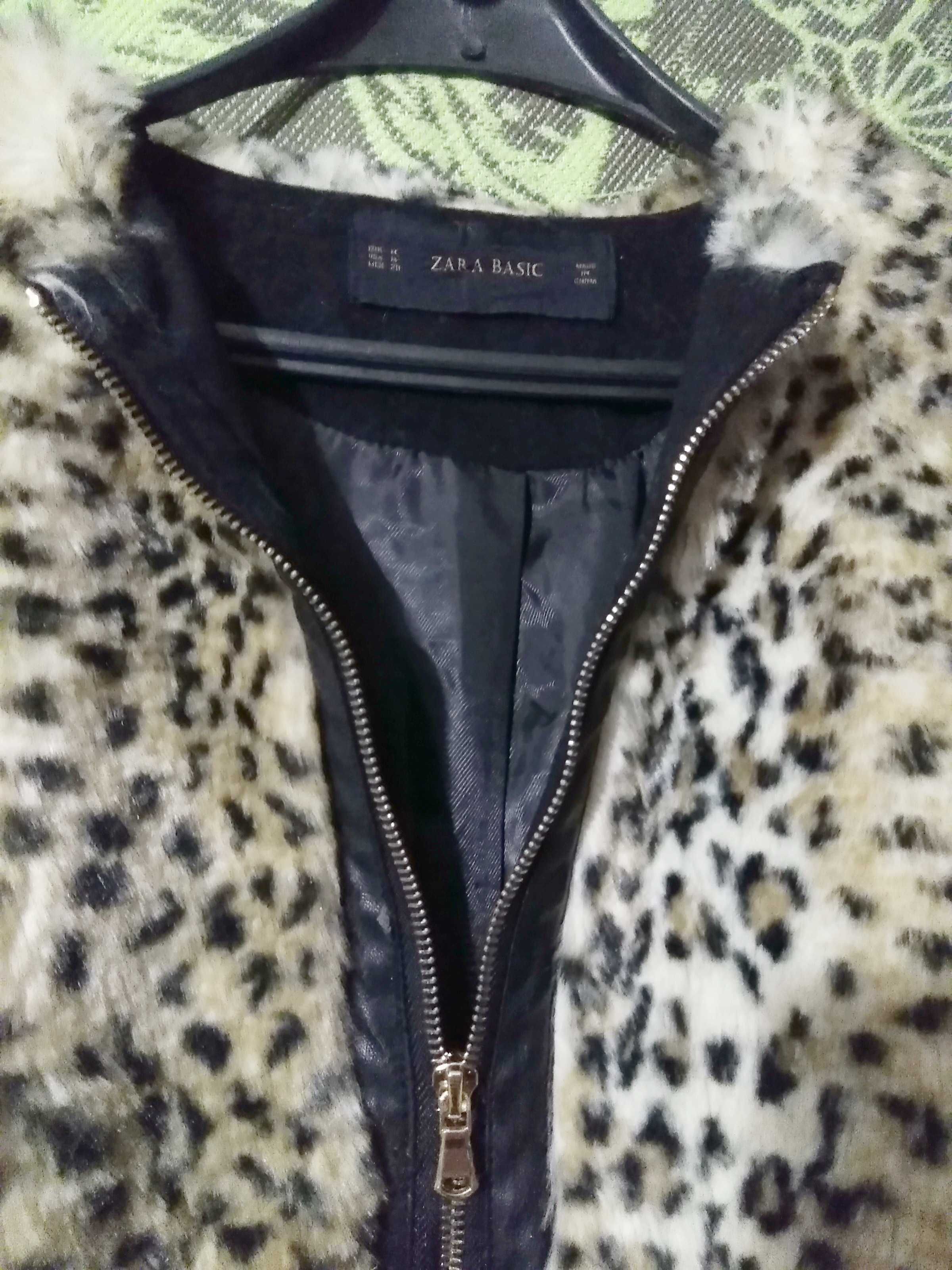 Женская леопардовая куртка