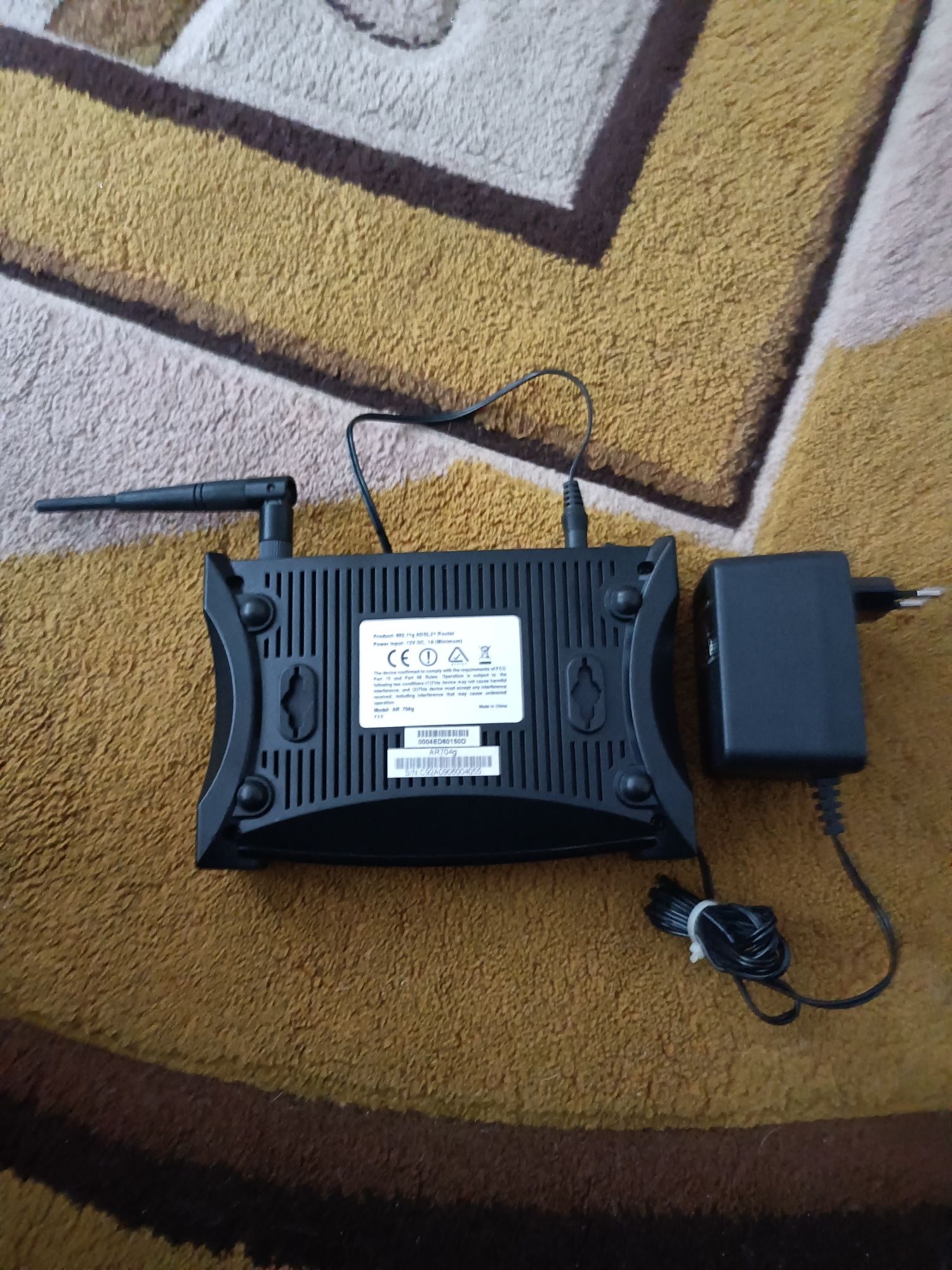 2w1 router Asmax + Modem do kablówki  Motorola.