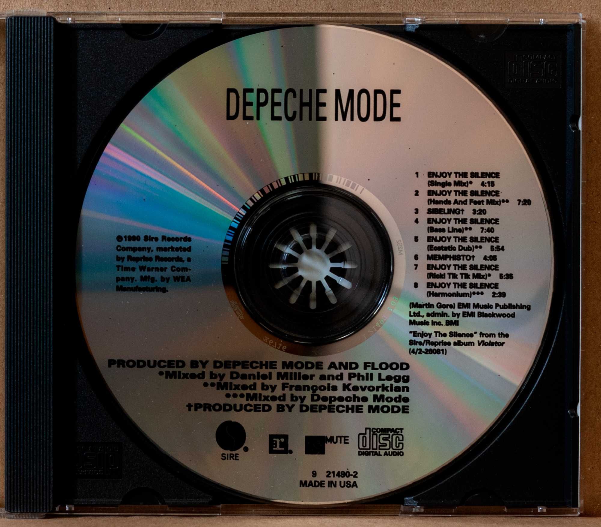 Depeche Mode - Enjoy The Silence - USA