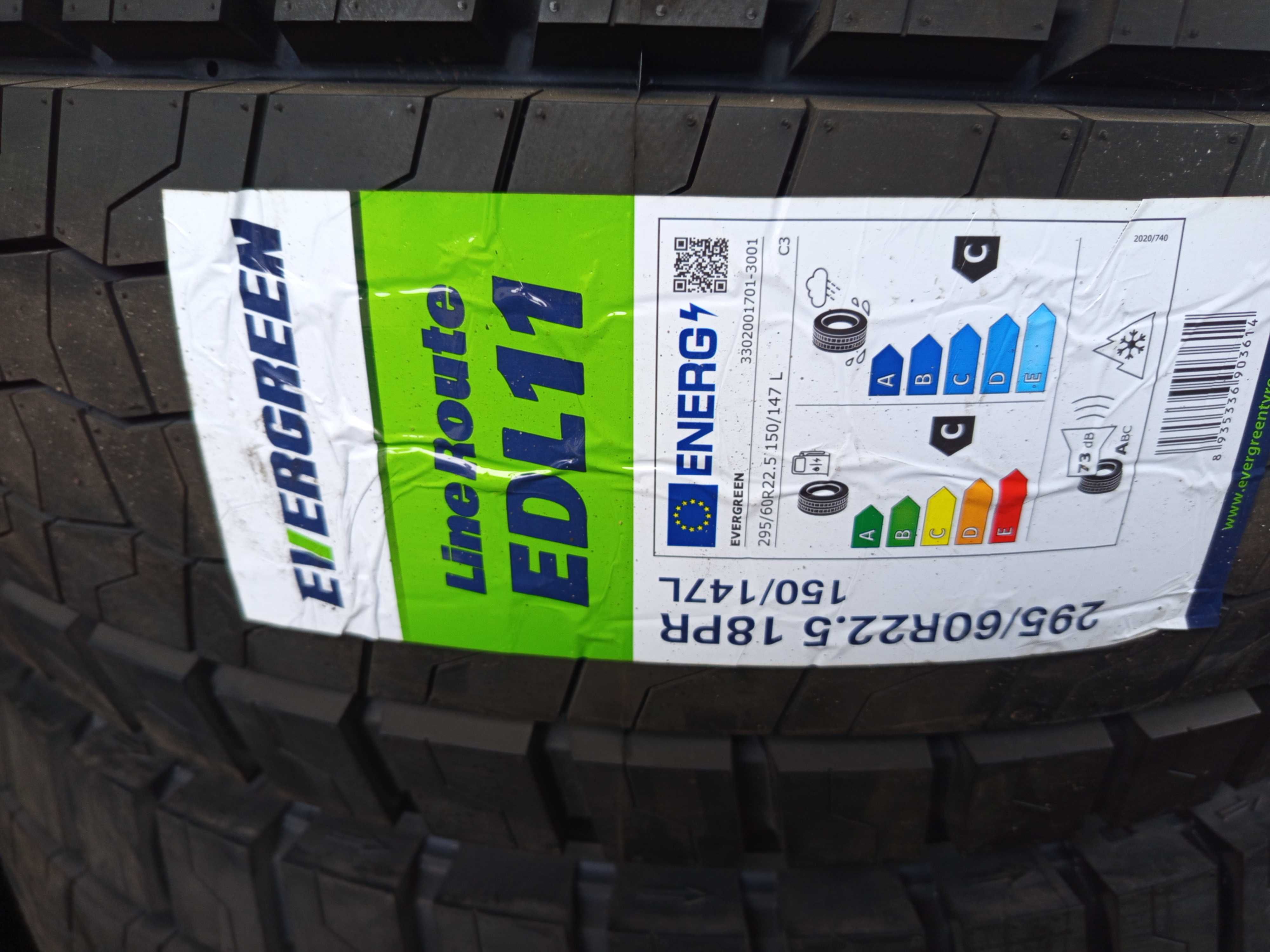 295/60R22,5 evergreen edl11 napędy