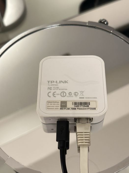 Nano Router TP-Link TL-WR702N Wi-fi Polsat NC+