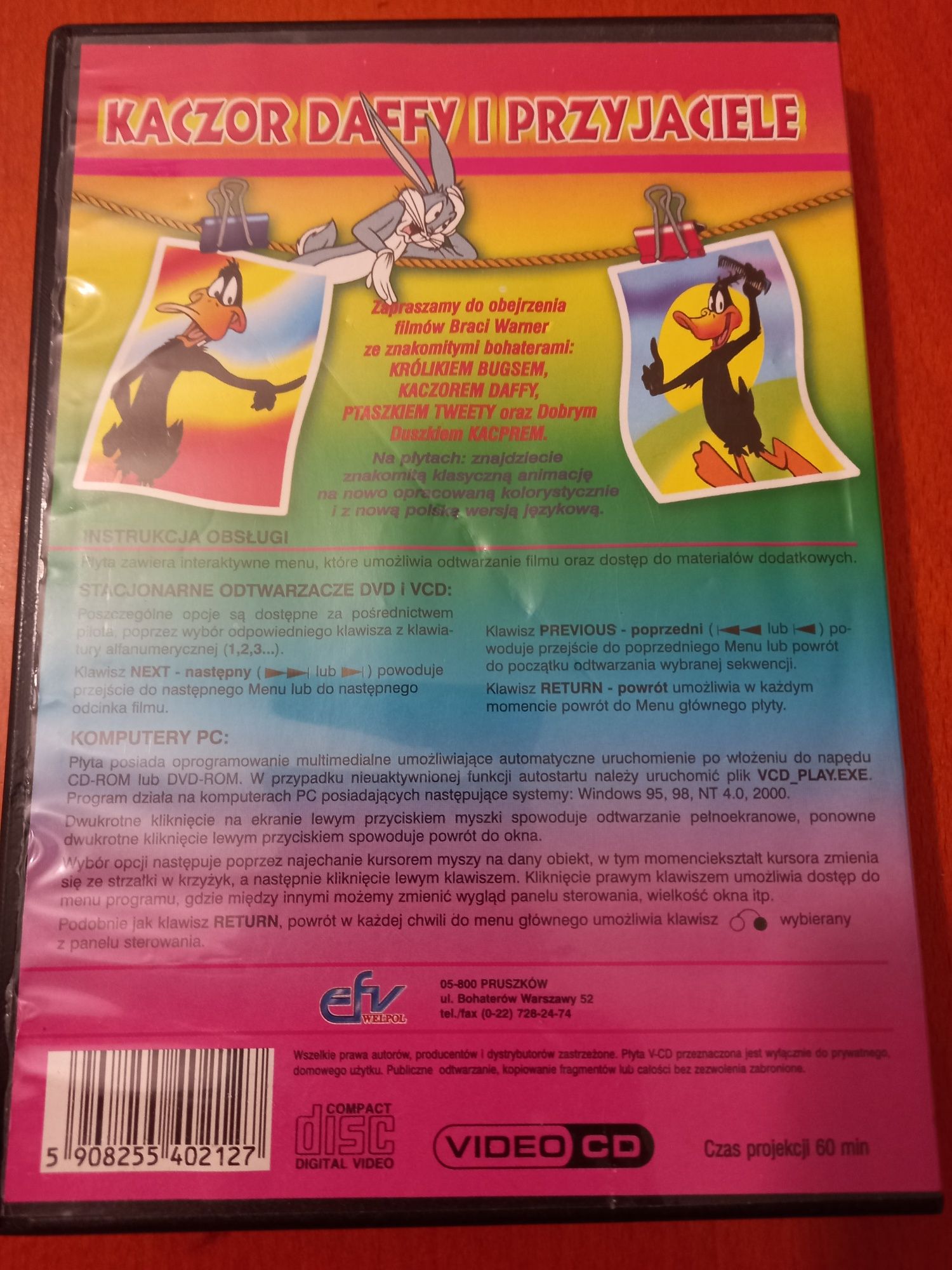 Film Kaczor Daffy i Przyjaciele Video CD